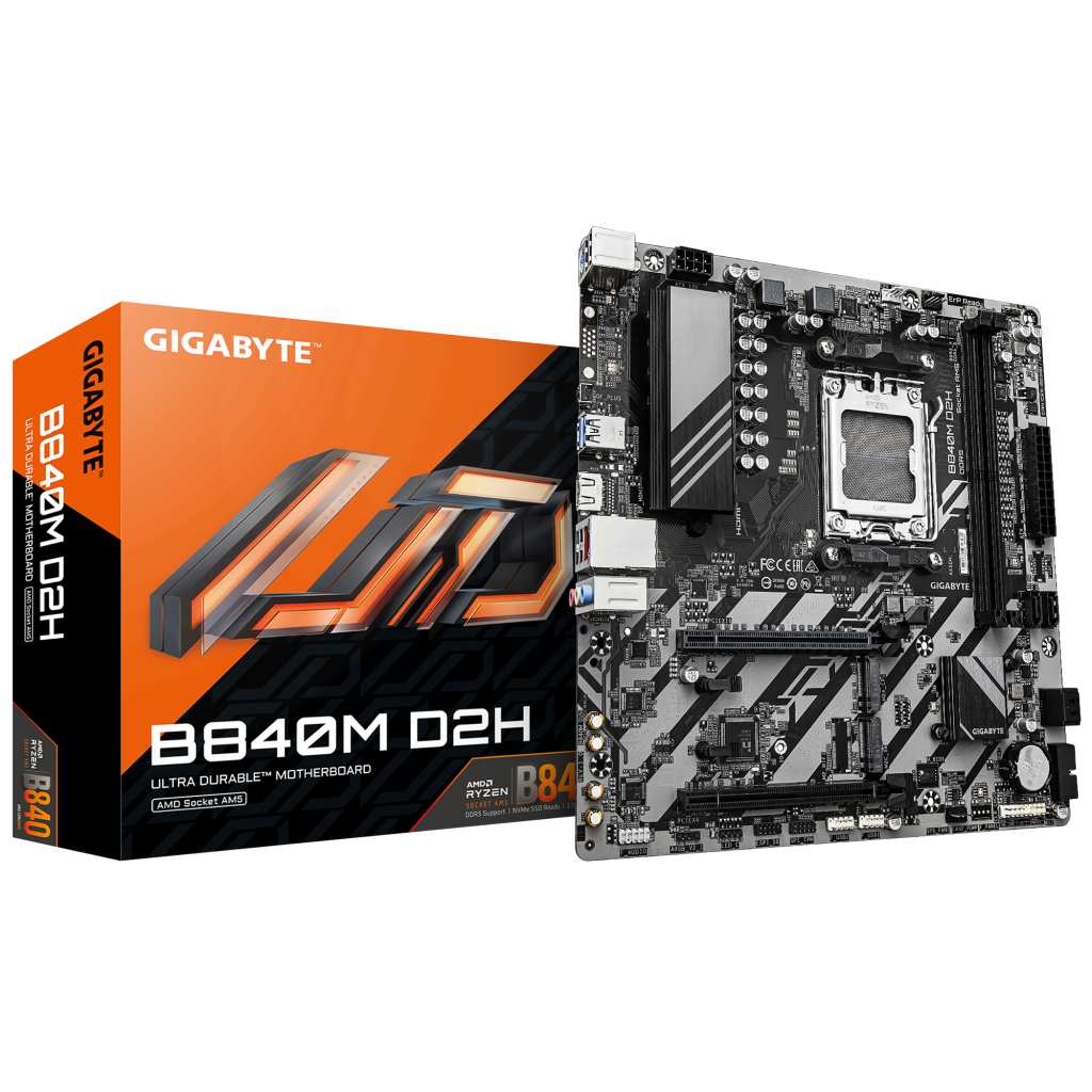 Материнська плата GIGABYTE B840M D2H - зображення 4