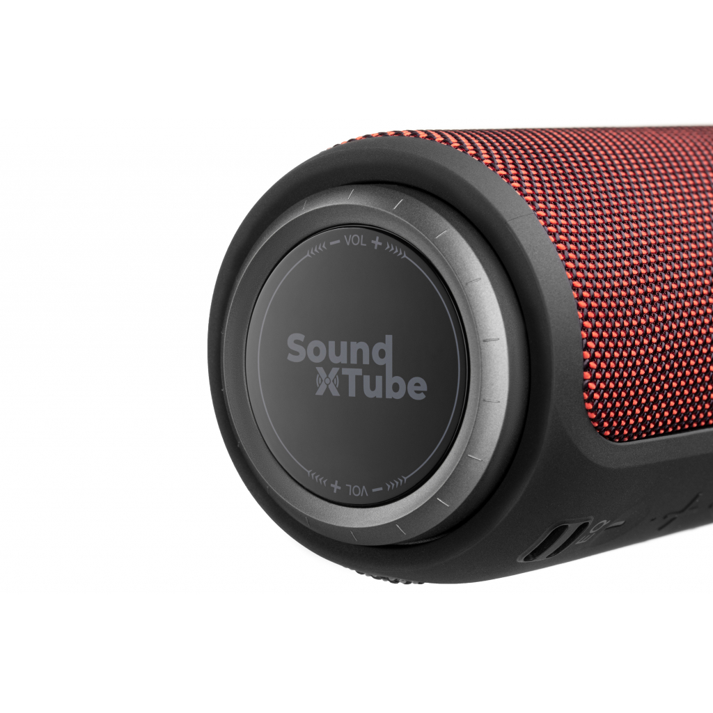 Акустична система 2E SoundXTube TWS MP3 Wireless Waterproof Red (2E-BSSXTWRD) - зображення 7