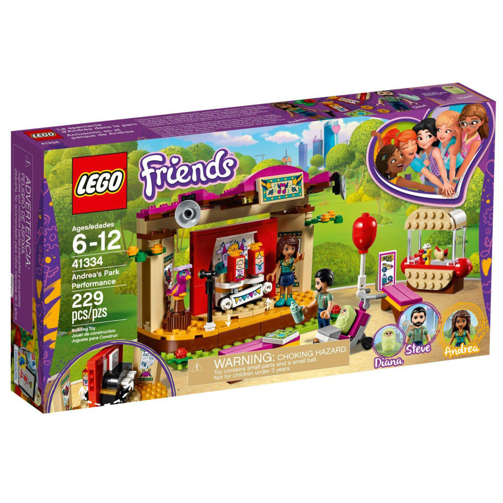 Конструктор LEGO Friends Виступ у парку Андреа (41334) - зображення 1