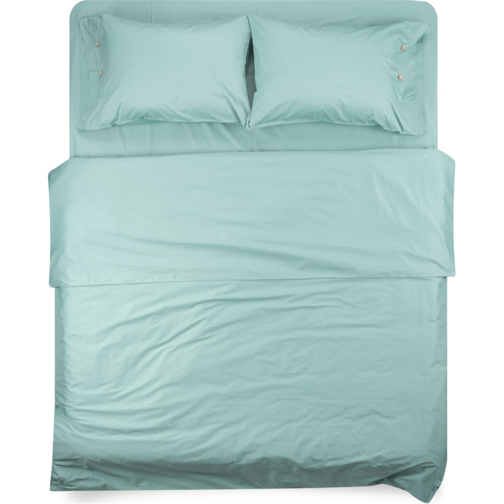 Простирадло Ardesto Mix&Match сатин 180х240 см шавлія (ART1824FSG) - зображення 1