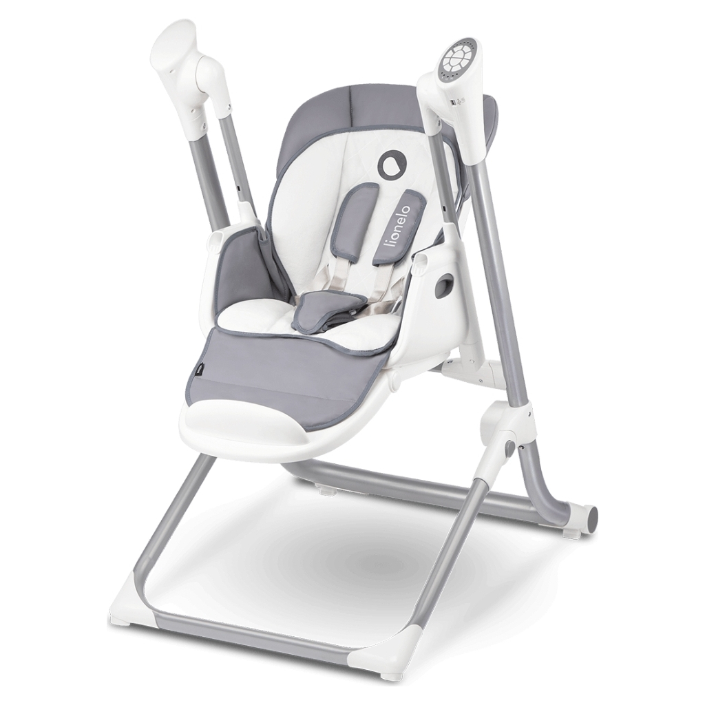 Стілець для годування Lionelo 2 в 1 Lionelo Niles Grey (LO-NILES GREY) - зображення 5