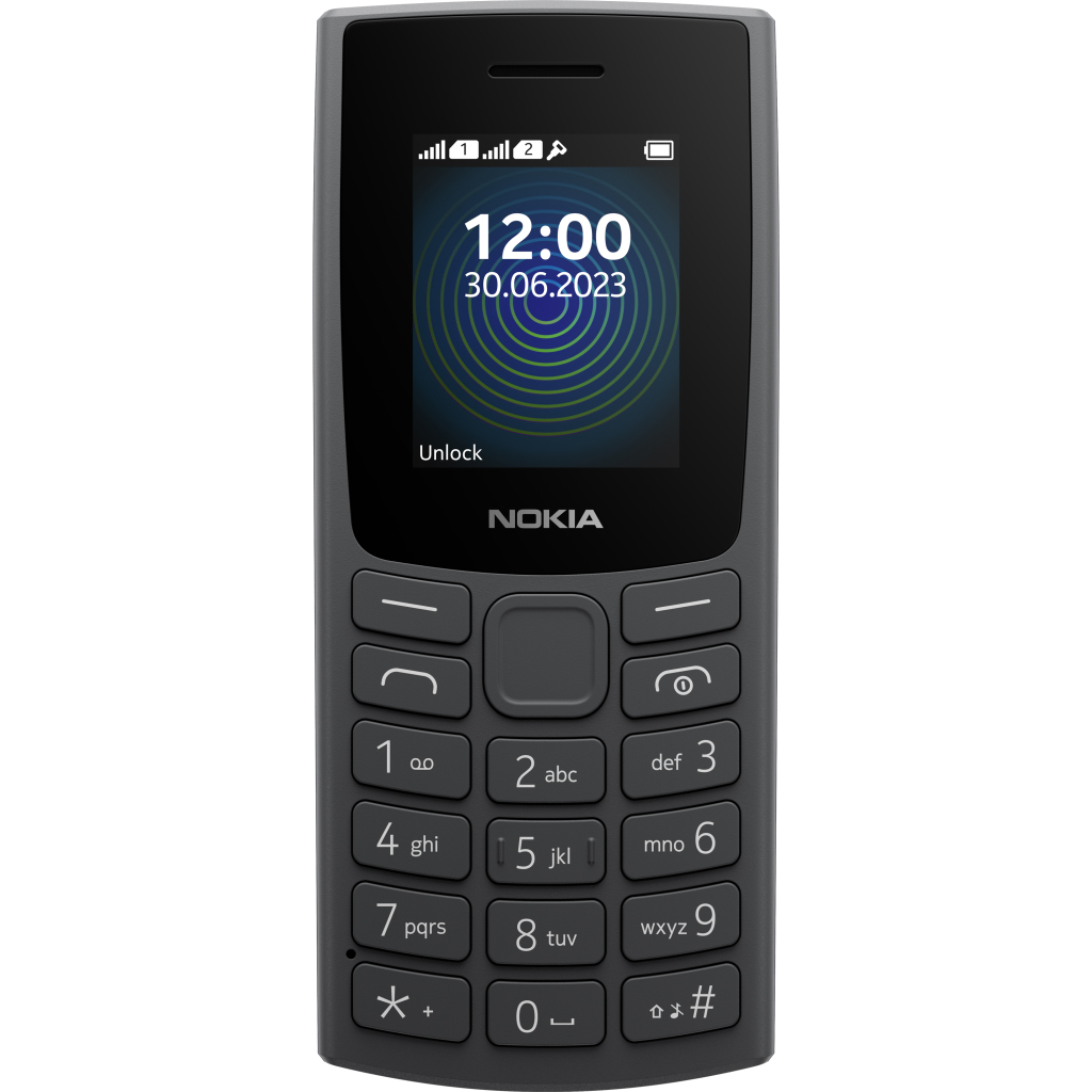 Мобільний телефон Nokia 110 DS 2023 Charcoal (1GF019FPA2C01) - зображення 2