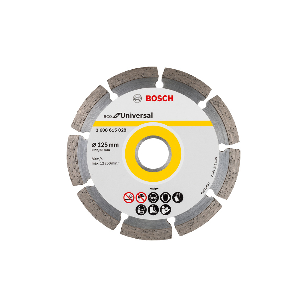 Круг відрізний Bosch ECO Universal 125-22.23 (2.608.615.028) - зображення 1