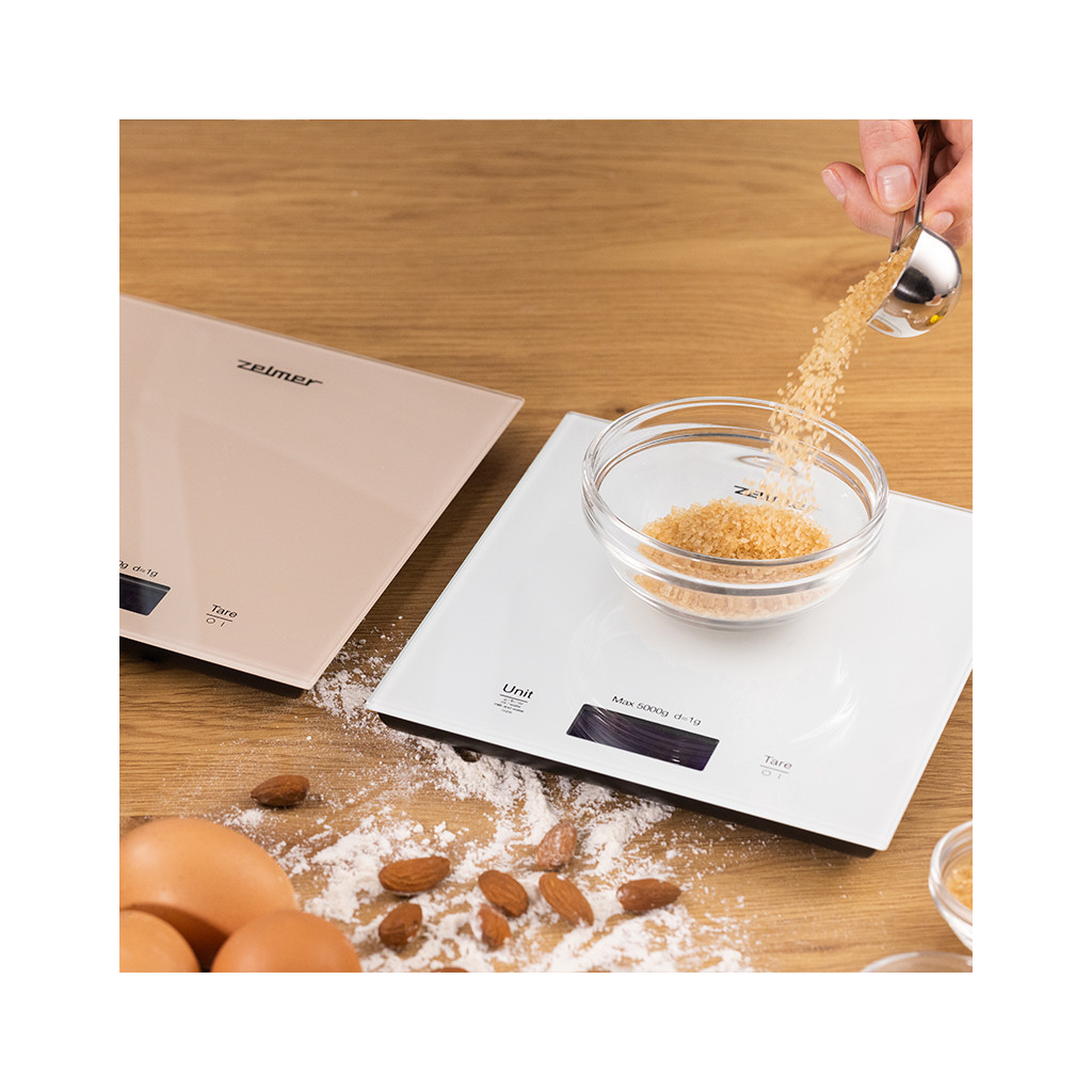 Ваги кухонні Zelmer ZKS1100W - зображення 3
