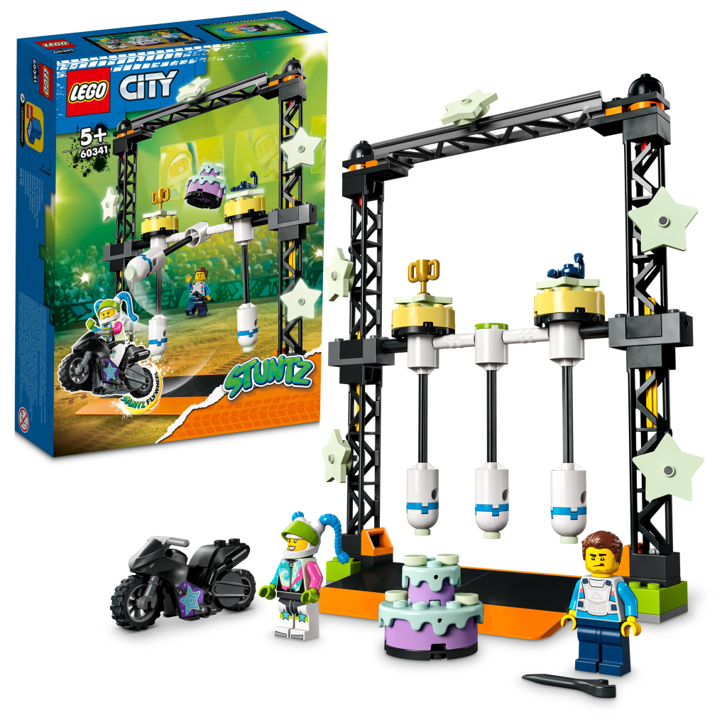 Конструктор LEGO City Stuntz Каскадерське завдання «Нокдаун» 117 деталей (60341) - зображення 2