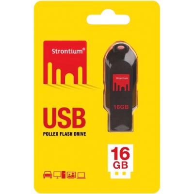 USB флеш накопичувач Strontium Flash 16GB POLLEX USB 2.0 (SR16GRDPOLLEX) - зображення 5