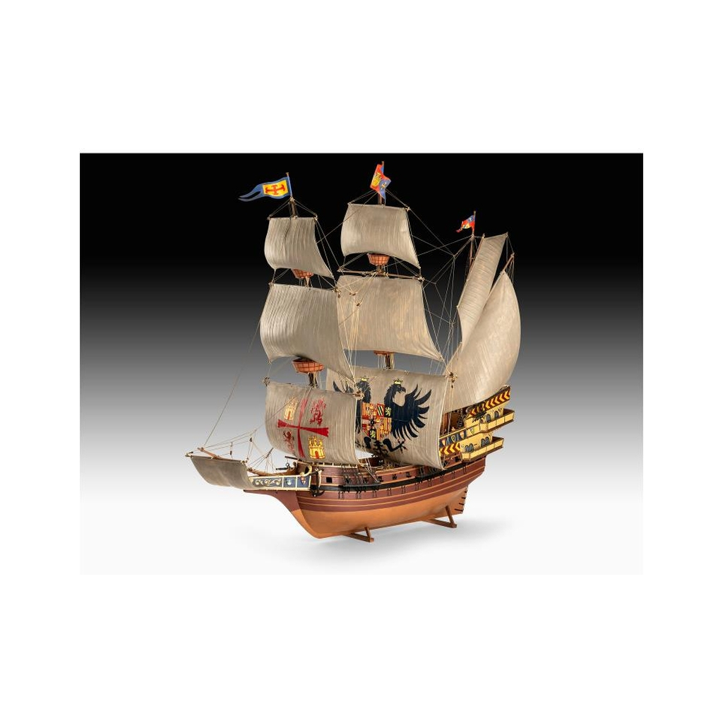 Збірна модель Revell Іспанський галеон, рівень 5, 1:96 (RVL-05620) - picture 8