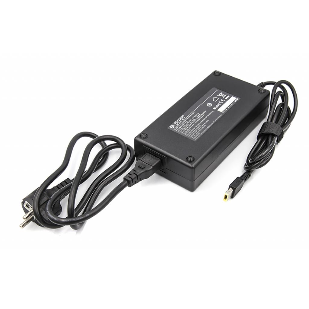 Блок живлення до ноутбуку PowerPlant IBM/LENOVO 220V, 20V 170W 8.5A (USB) (IB170HUSB) - зображення 1