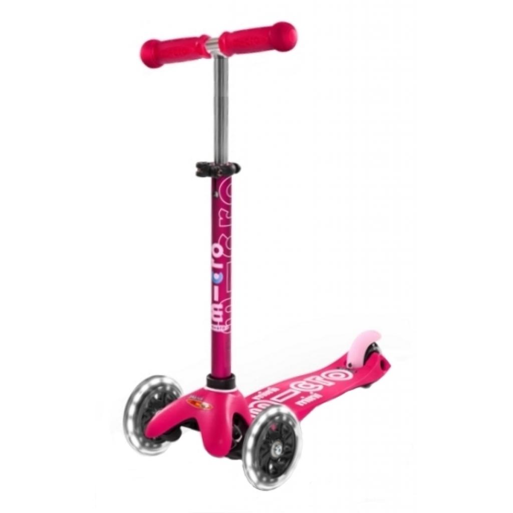 Самокат Micro Mini Deluxe Pink LED (MMD075) - зображення 1