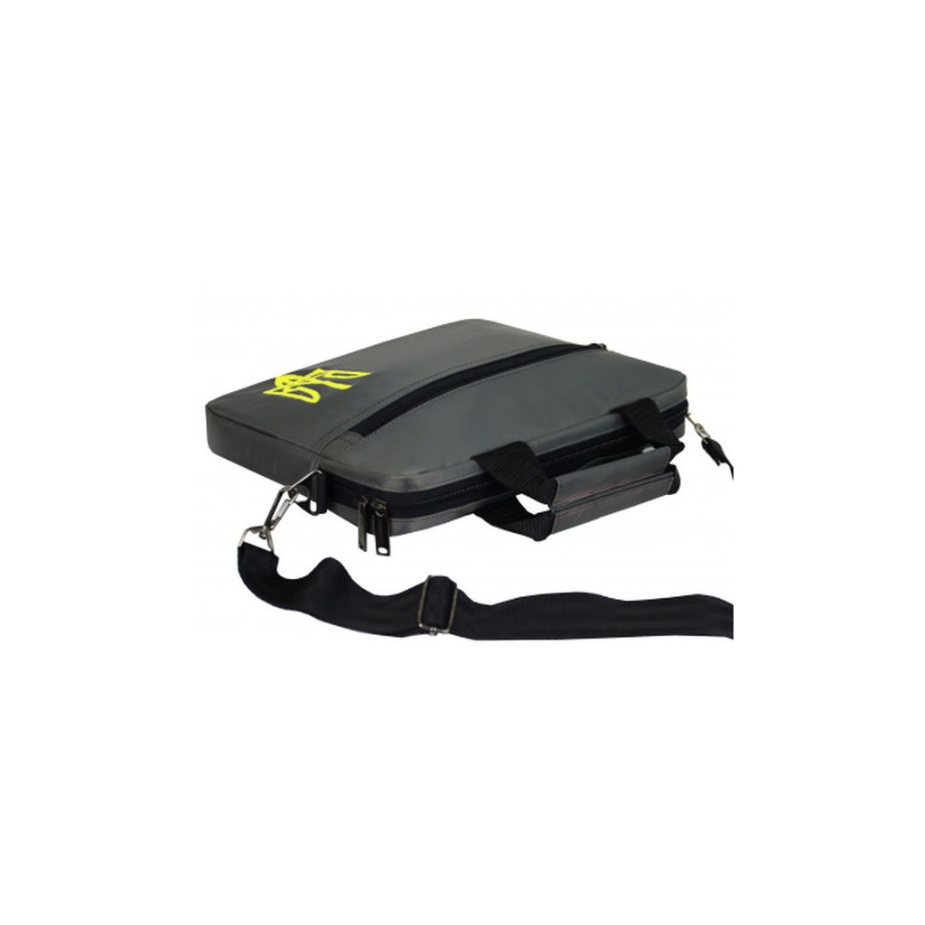 Сумка для ноутбука Porto 12'' PN12 TRIZUB Gray (PN12GY_TRIZ) - зображення 5