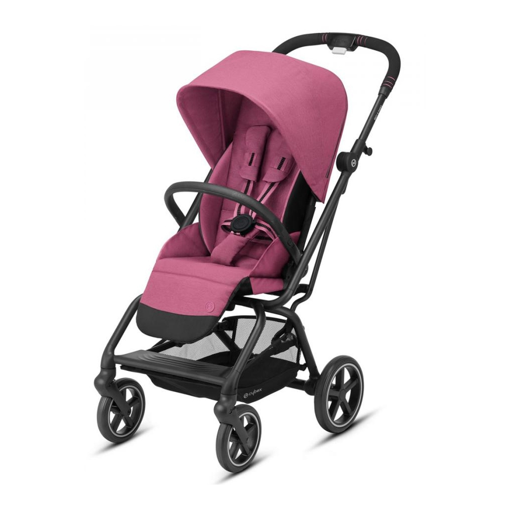 Коляска Cybex Eezy S Twist+ 2 BLK B Magnolia Pink purple (з бампером) (520001953) - зображення 1