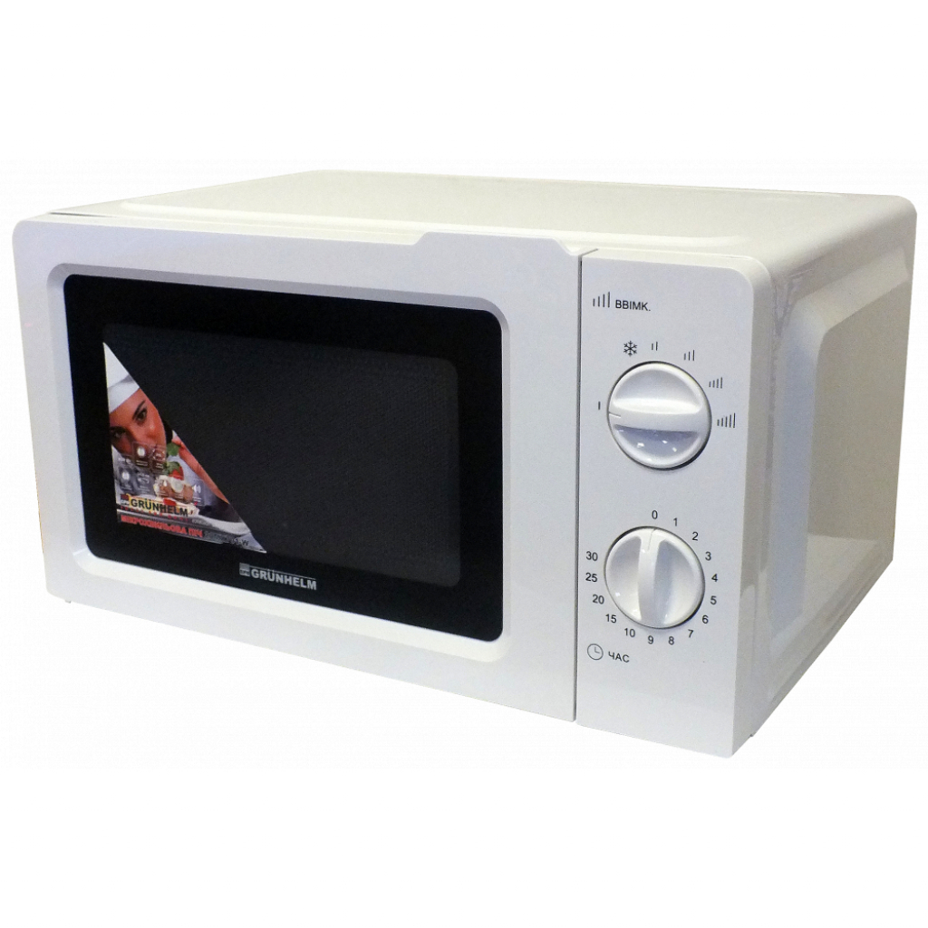 Мікрохвильова піч Grunhelm 20MX701-W - зображення 3