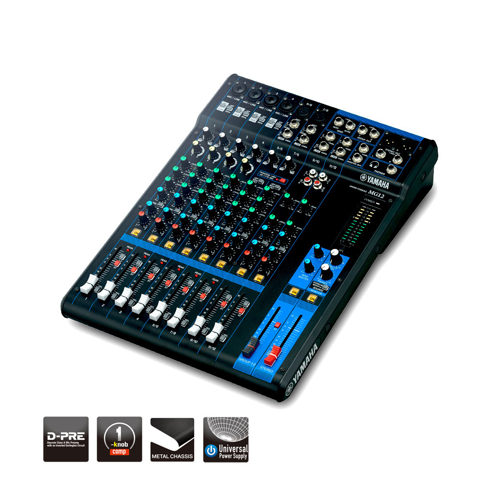 Мікшерний пульт Yamaha MG12 XUK - изображение 3