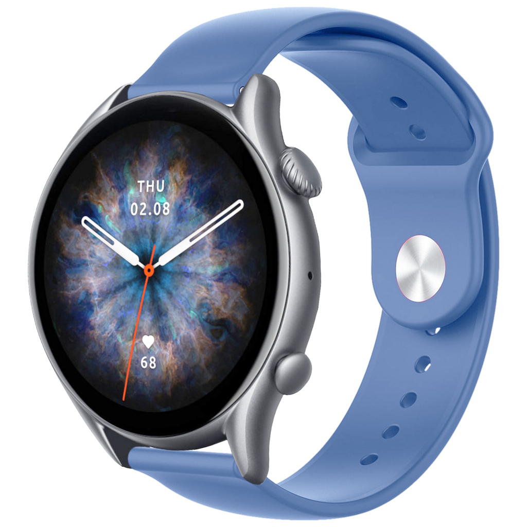 Ремінець до смарт-годинника Armorstandart Silicone Watch Strap 22mm Sea Blue (ARM80667) - зображення 2