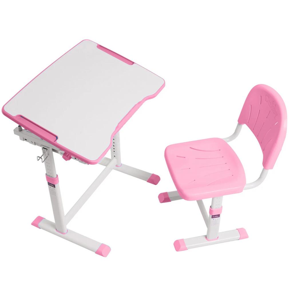 Парта зі стільцем FunDesk Olea Pink (516042) - изображение 1
