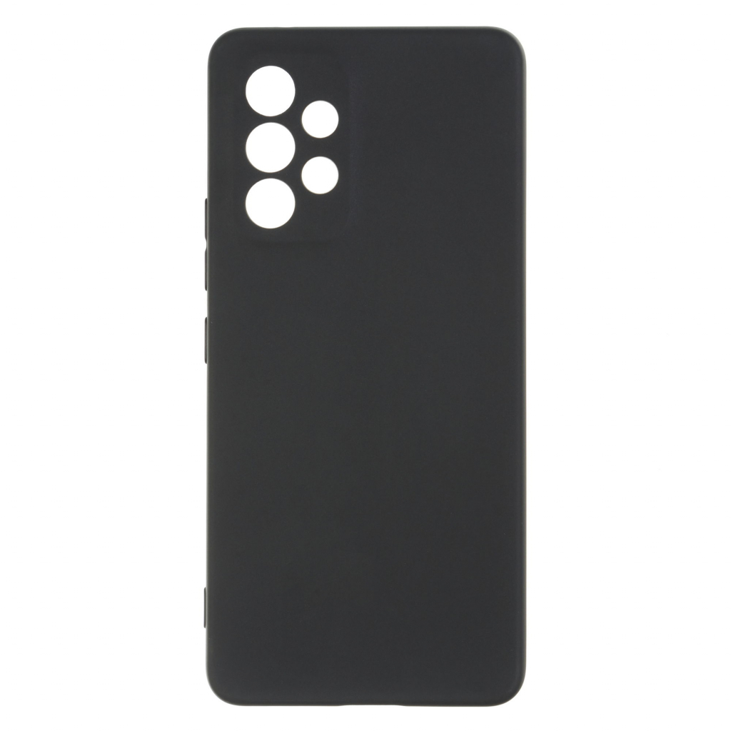Чохол до мобільного телефона Armorstandart SmartMatte Slim Fit Samsung A53 Camera cover Black (ARM60889) - зображення 1