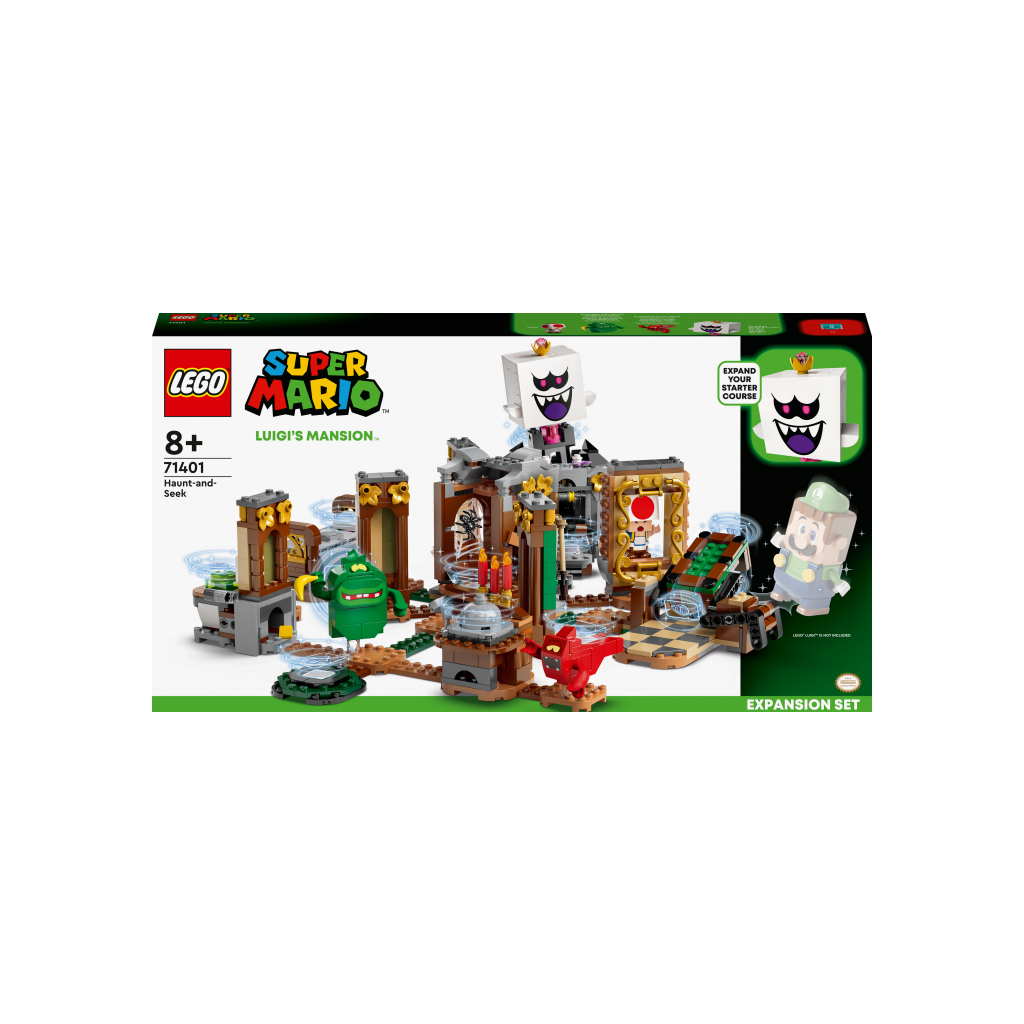 Конструктор LEGO Super Mario Пошуки привидів Маєток Луїджі (71401) - зображення 1
