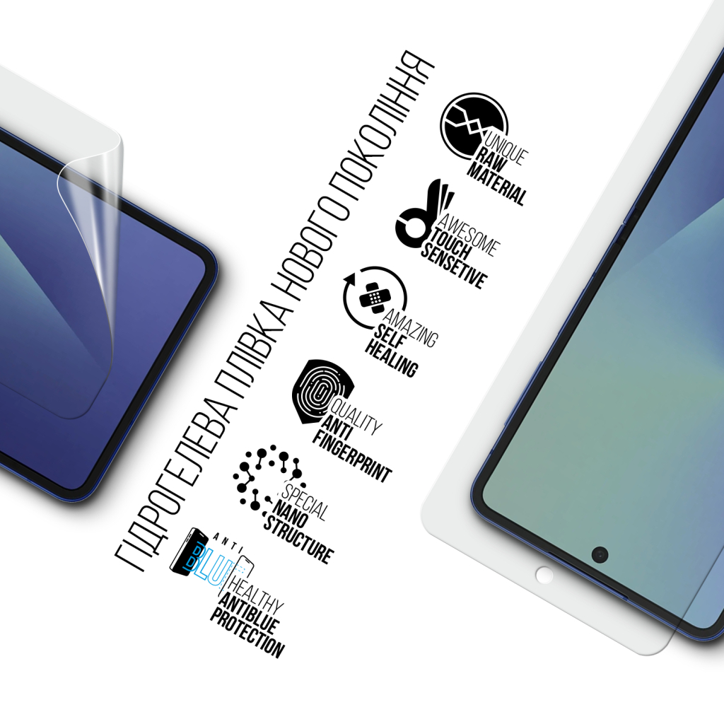 Плівка захисна Armorstandart Hydrogel Anti-Blue Samsung Flip 7 (SM-F766) (ARM87452) - зображення 2