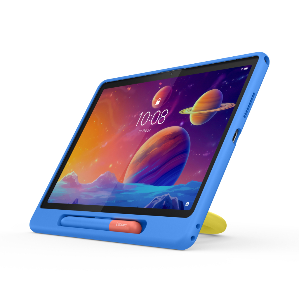 Планшет Lenovo Tab 4/128 WiFi Luna Grey + Kids Bumper&Pen (ZAEH0075UA) - зображення 4