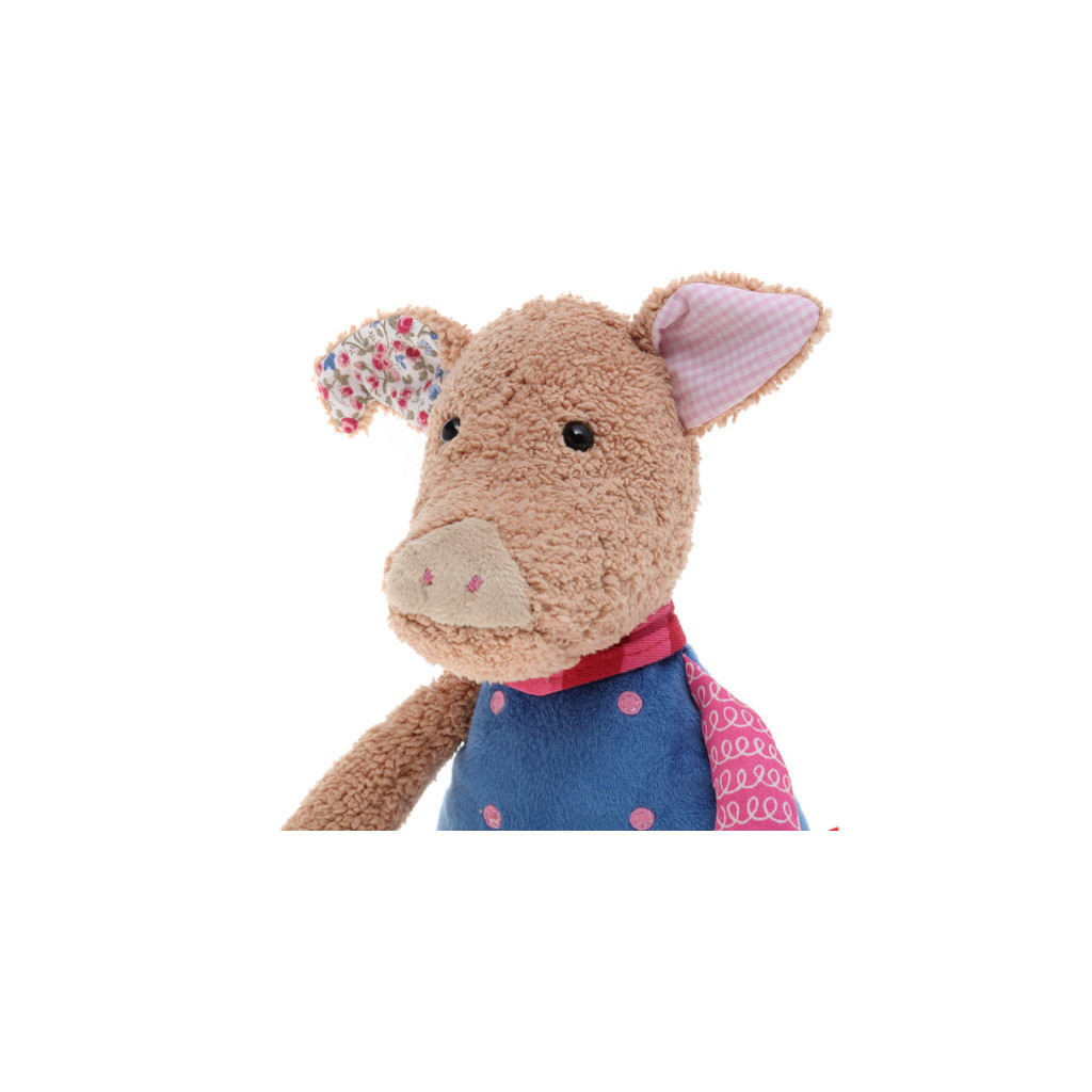 М'яка іграшка Sigikid Patchwork Sweety Свинка 31 см (38708SK) - зображення 15