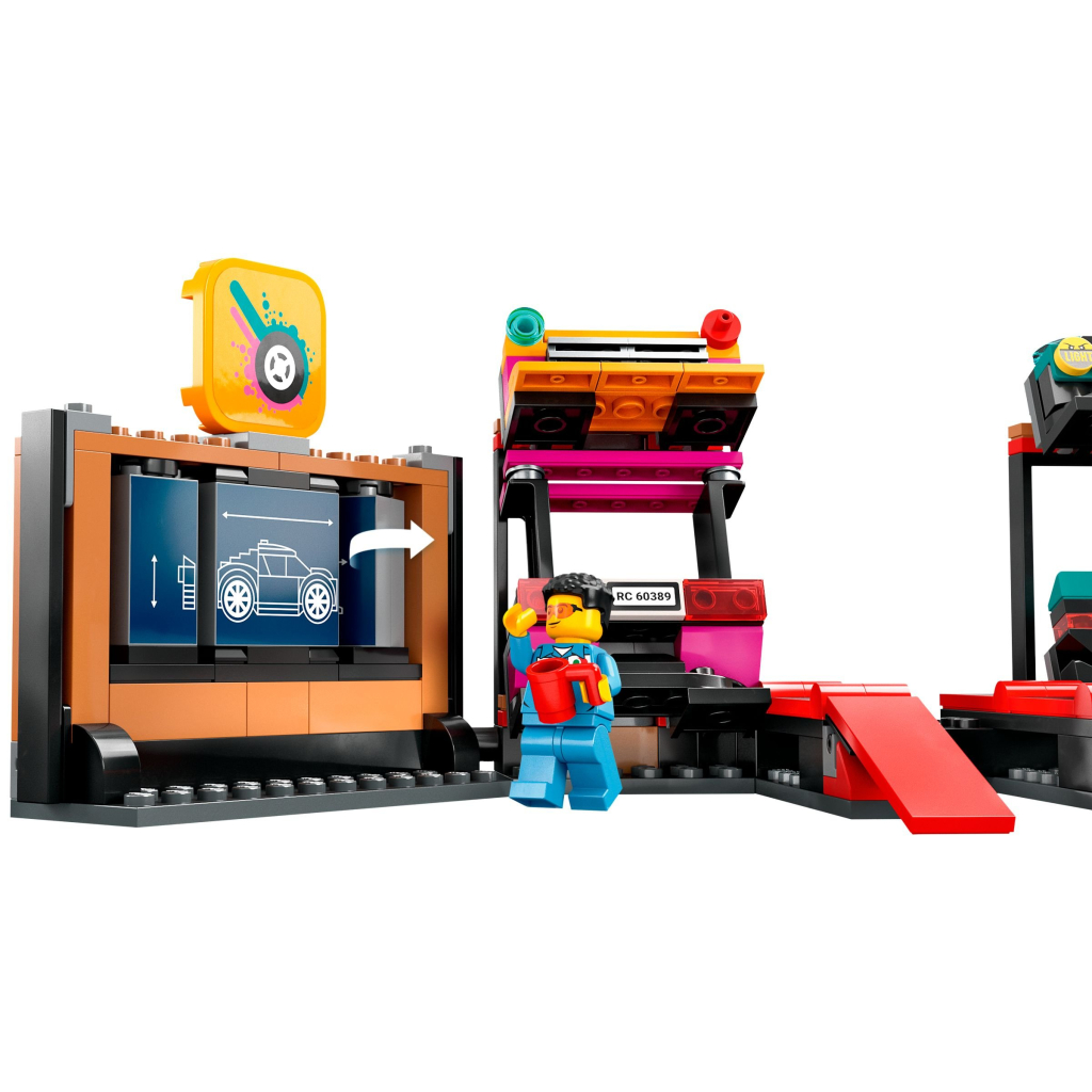 Конструктор LEGO City Тюнінг-ательє 507 деталей (60389) - зображення 6