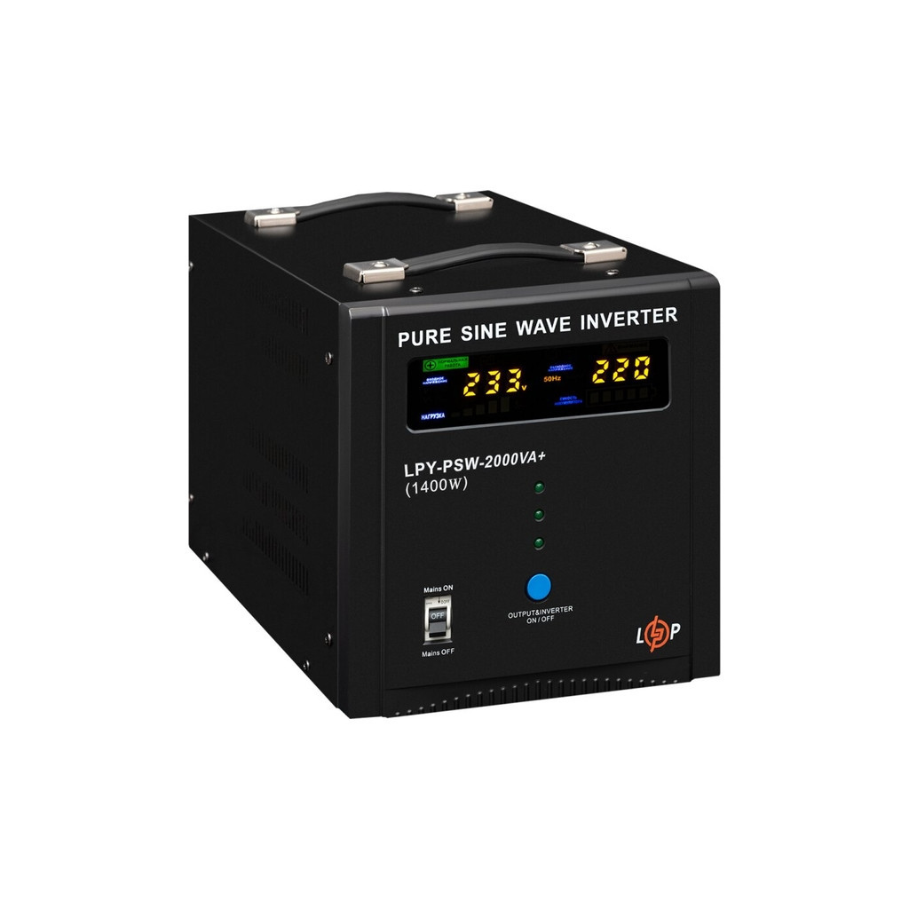 Пристрій безперебійного живлення LogicPower LPY- PSW-2000VA+ (1400W) (22873) - зображення 1