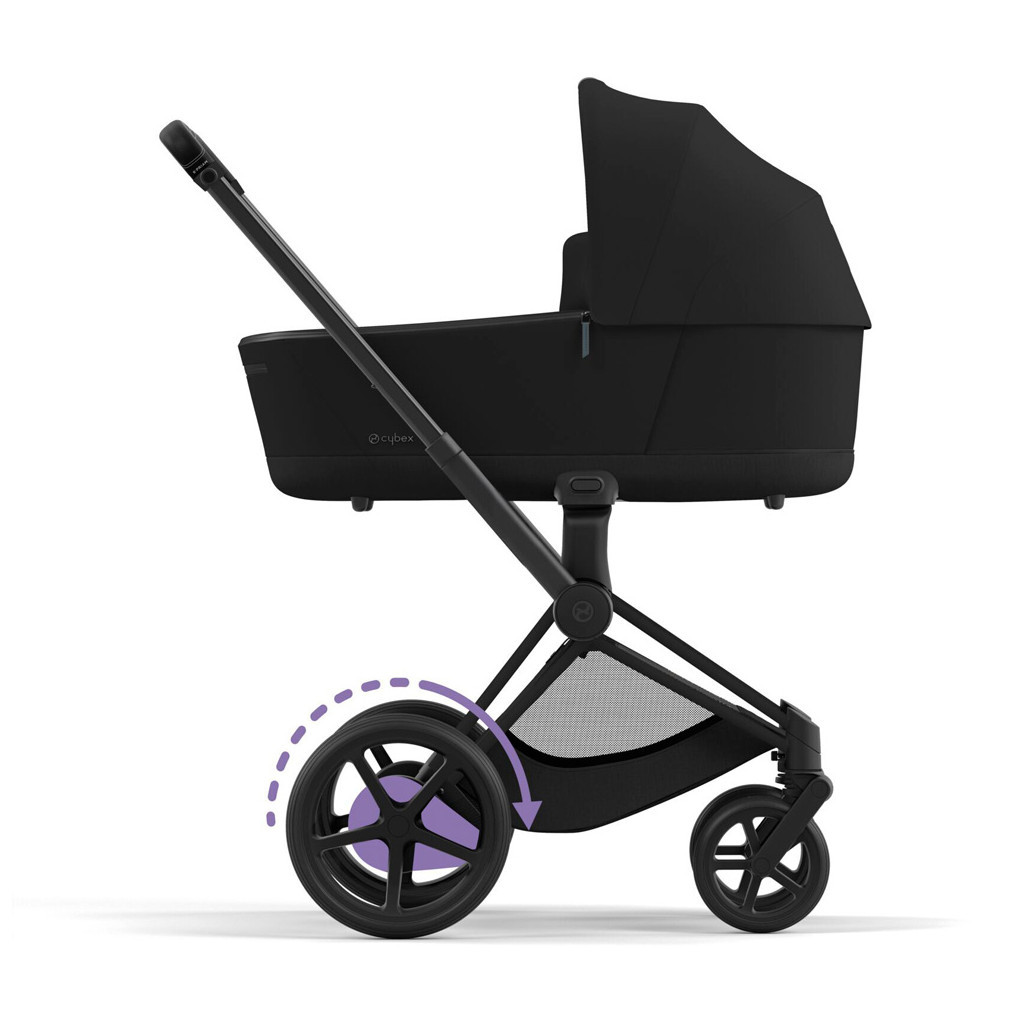 Шасі для коляски Cybex ePriam New Generation 2022 (Matt Black) (521002365) - зображення 2