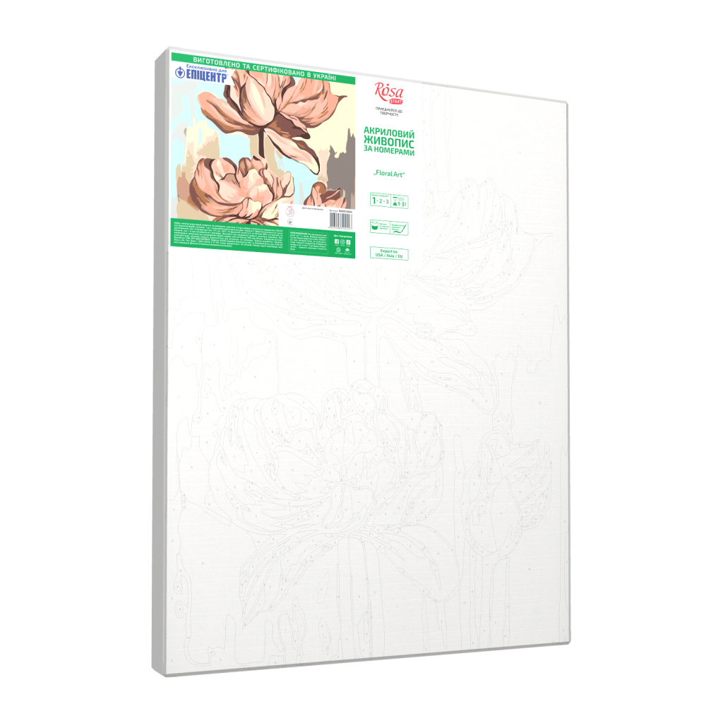 Картина по номерам Rosa Star Floral Art 35х45 см (4823098524427) - зображення 2