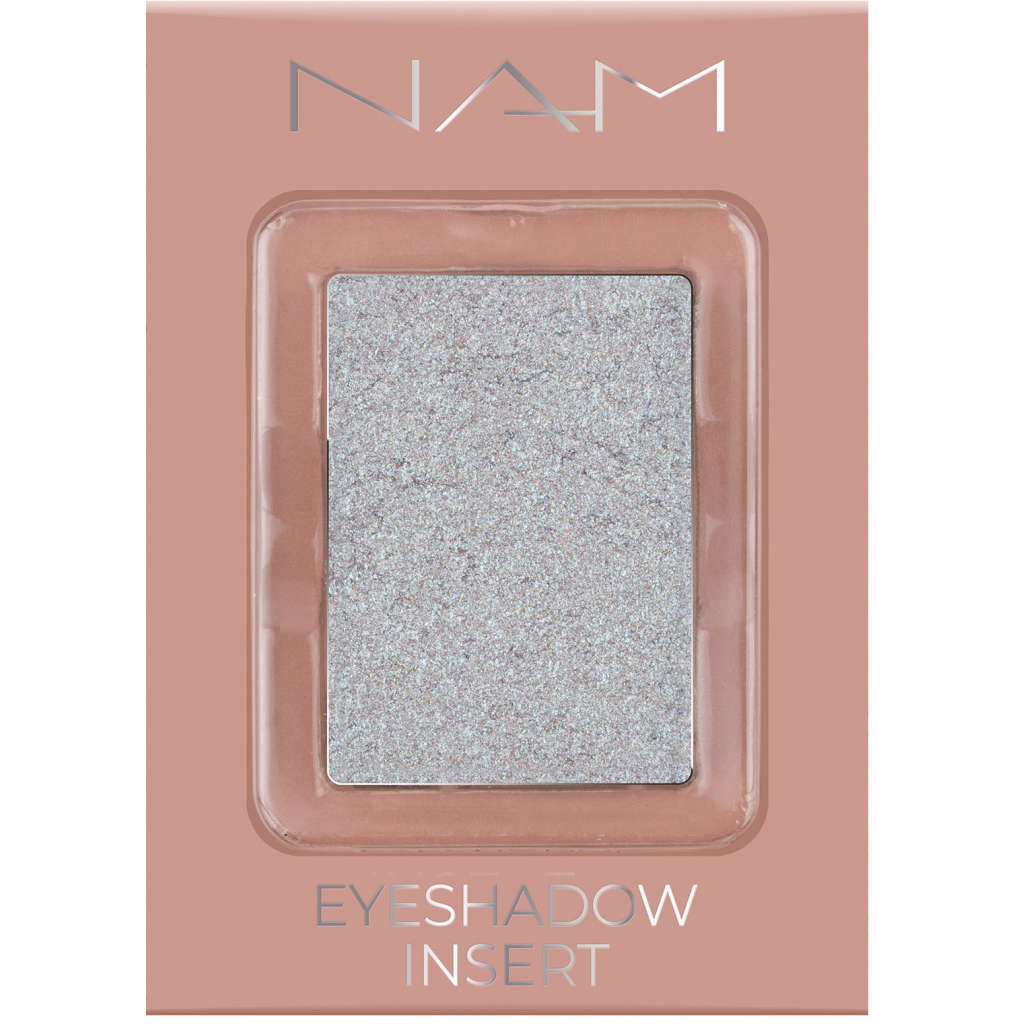 Тіні для повік NAM Foil Сяючі 1 - Frosty Silver (5901801663133) - изображение 1