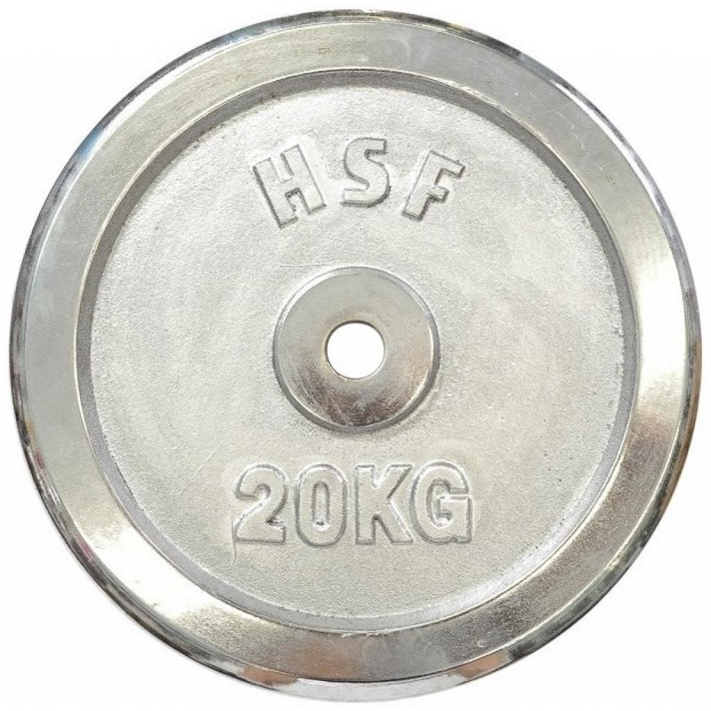 Диск для штанги HSF 20 кг (DBC 102-20) - зображення 1