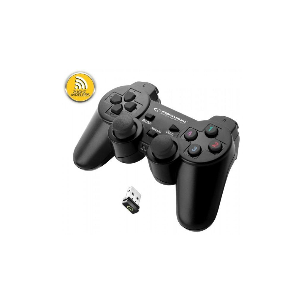 Геймпад Esperanza Gladiator PC/PS3 Black (EGG108K) - зображення 1