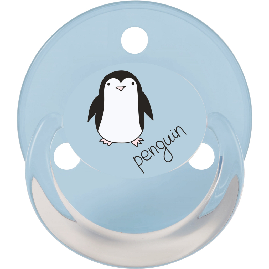 Пустушка Baby-Nova PenguinBear 2 шт (3966371) - зображення 1