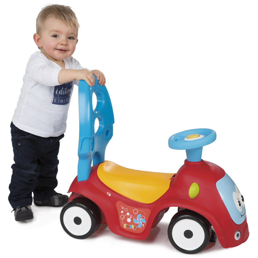 Чудомобіль Smoby Маестро комфорт 4 в 1 з функцією гойдалки Червона (720400) - зображення 10