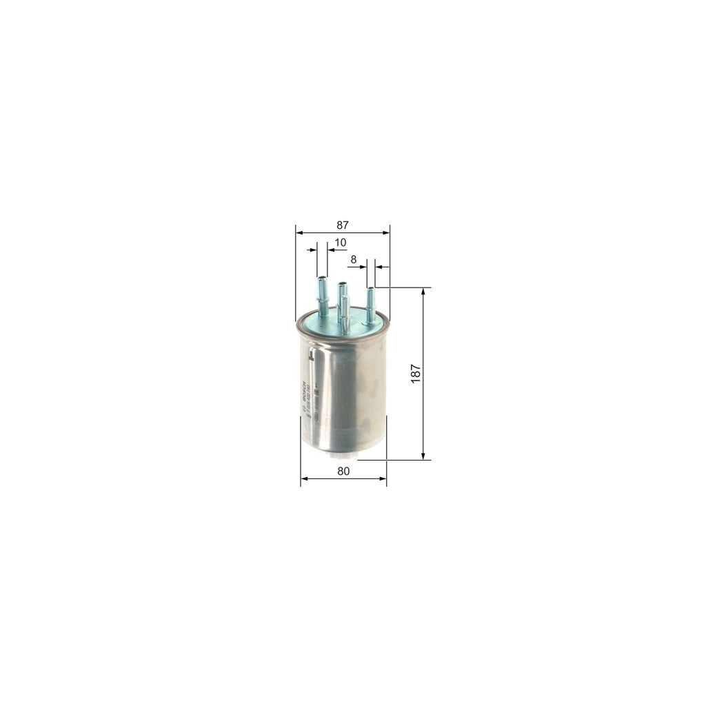 Фільтр паливний Bosch F026402740 - зображення 5