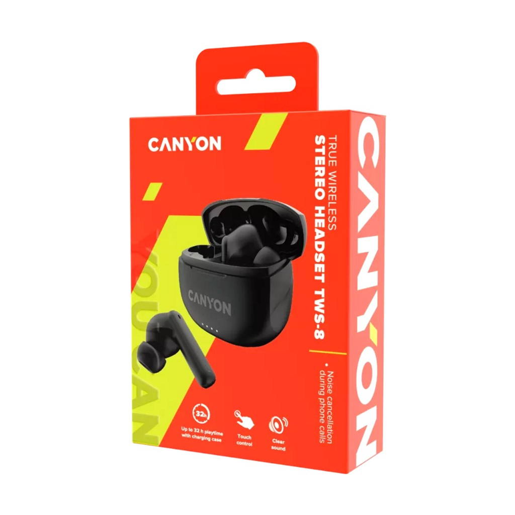 Навушники Canyon TWS-8 Black (CNS-TWS8B) - зображення 5