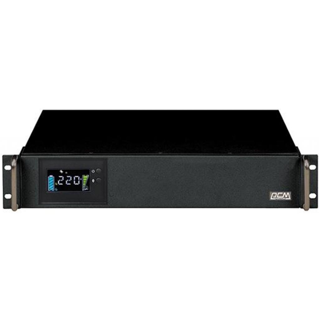 Пристрій безперебійного живлення KIN-1500AP RM LCD Powercom - зображення 1
