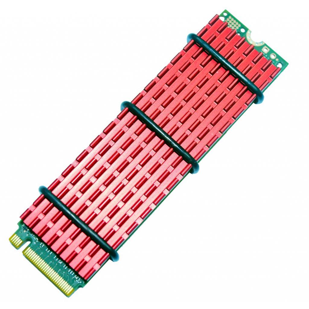 Радіатор охолодження Gelid Solutions SubZero M.2 SSD RED (HS-M2-SSD-10-A-4) - изображение 4