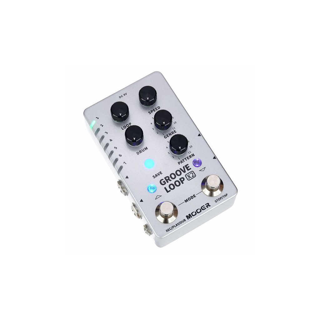 Педаль ефектів Mooer Groove Loop X2 - зображення 2