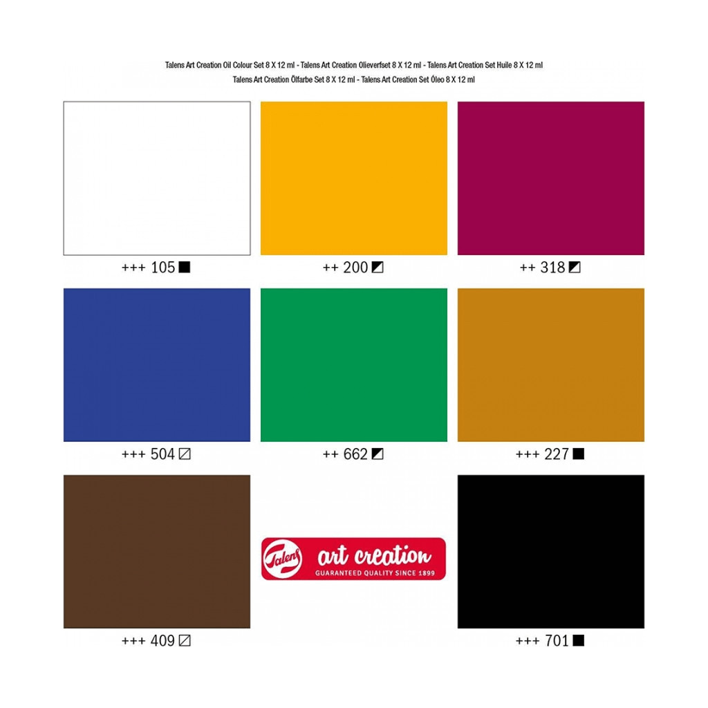Олійні фарби Royal Talens ArtCreation 8 кольорів 12 мл (8712079312831) - зображення 6
