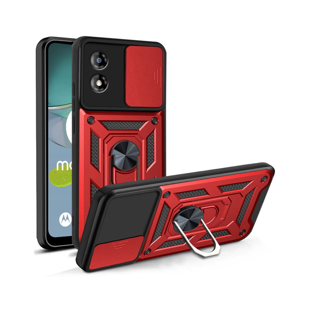 Чохол до мобільного телефона BeCover Military Motorola Moto E14 Red (713055) - зображення 2