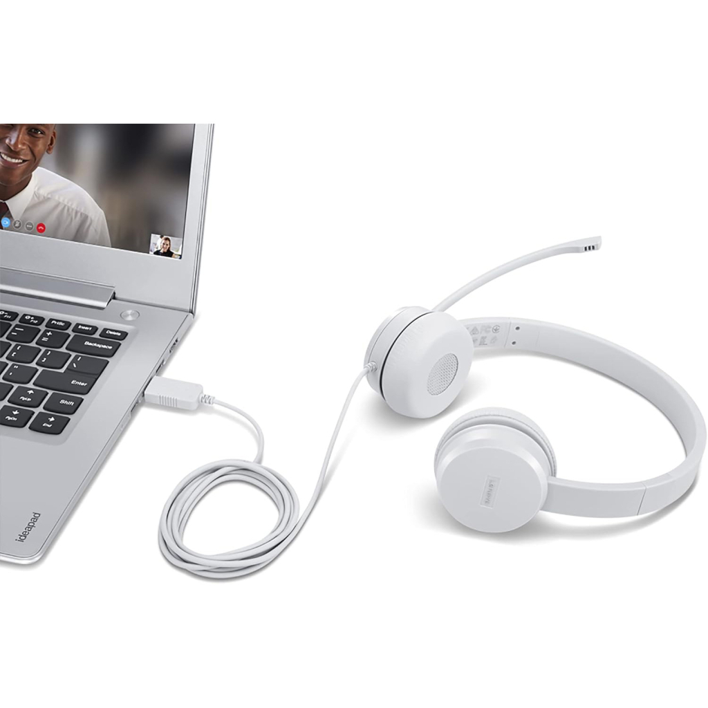 Навушники Lenovo 110 Stereo USB (GXD1E71385) - зображення 5