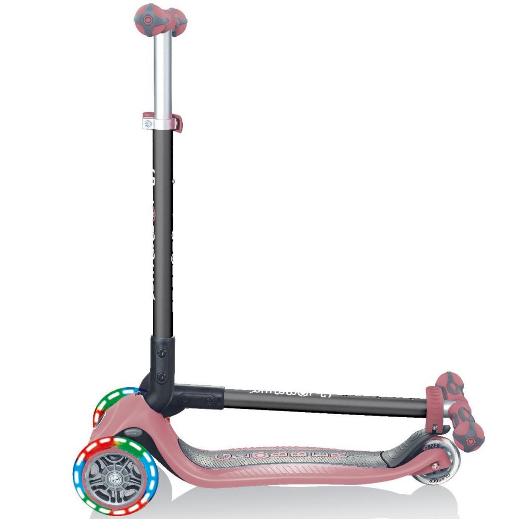 Самокат Globber Go Up Deluxe Lights Led 5 в 1 рожевий (646-210) - изображение 7