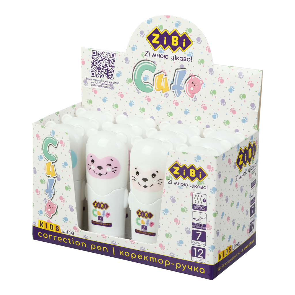 Коректор ZiBi ручка 7 мл Cute (ZB.2902) - изображение 1