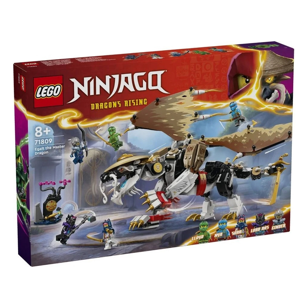 Конструктор LEGO NINJAGO Еґалт Повелитель Драконів 532 деталей (71809) - зображення 1