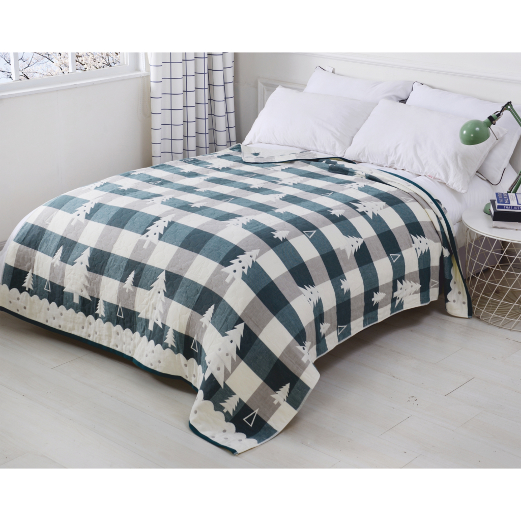 Покривало Home Line Ялинка 200х220 Зелене (137651) - зображення 1