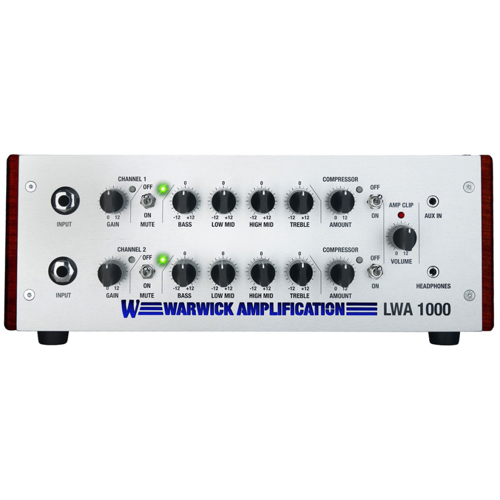 Гітарний підсилювач Warwick LWA 1000 Silver - зображення 2