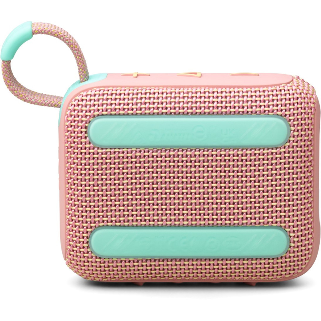 Акустична система JBL Go 4 Pink (JBLGO4PINK) - зображення 4