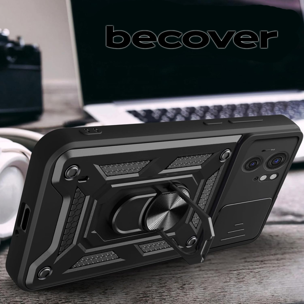 Чохол до мобільного телефона BeCover Military Motorola Edge 40 Black (710136) - зображення 3