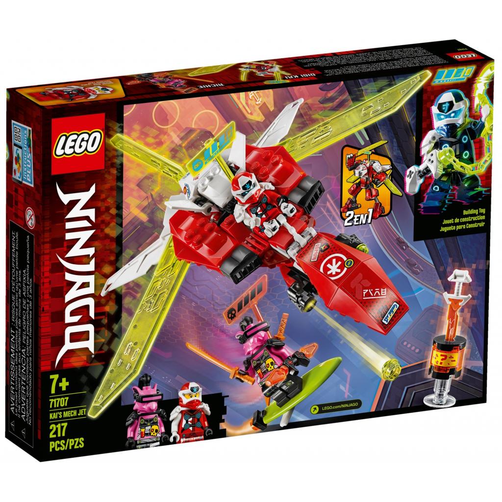 Конструктор LEGO Ninjago Робот-літак Кая 217 деталей (71707) - зображення 4