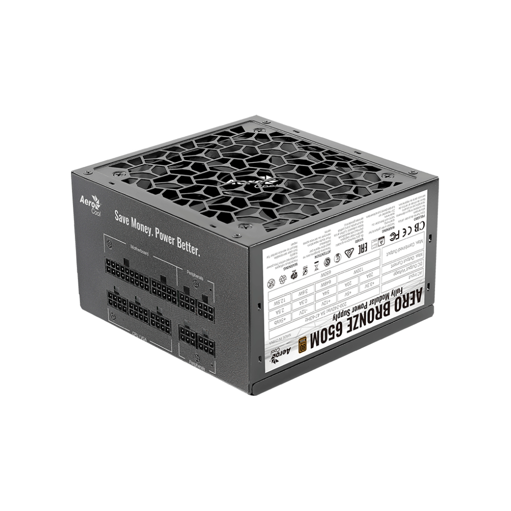 Блок живлення AeroCool 650W Aero Bronze (ACPB-AR65AEC.1M) - зображення 5